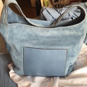 Michael Kors Lena Suede Large Shoulder Hobo